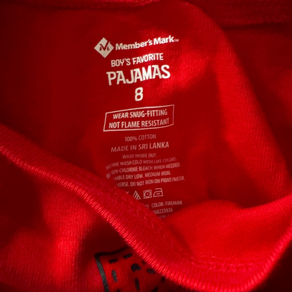 Fireman PJs set - Picture 2 of 2